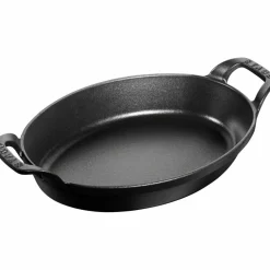 La Cocotte Oval Form/Fat Svart 24 cm 1 l