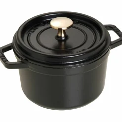 La Cocotte Rund Gryta Svart 16 cm 1,2 l
