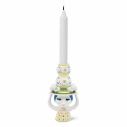 Lady with hat lysestake 16 cm, rosa