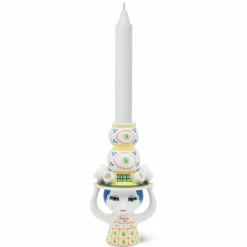 Lady with hat lysestake 16 cm, rosa