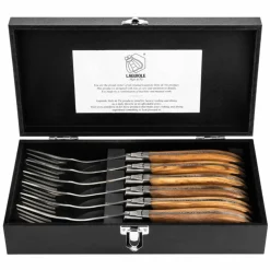 Laguiole Gafflar 6-pakning, olivtre