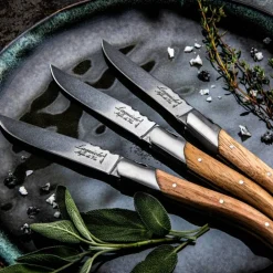 Laguiole Grillkniver 6-pakning, eik