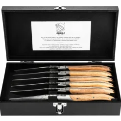 Laguiole Grillkniver 6-pakning, eik