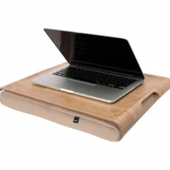Laptray knebrett, natur/sand