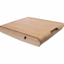Laptray knebrett, natur/sand
