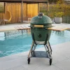 Large Gen 2 kamadogrill med Grillmesterens rotisseri, grønn