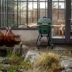 Large Gen 2 kamadogrill med tilbehørspakke, svart