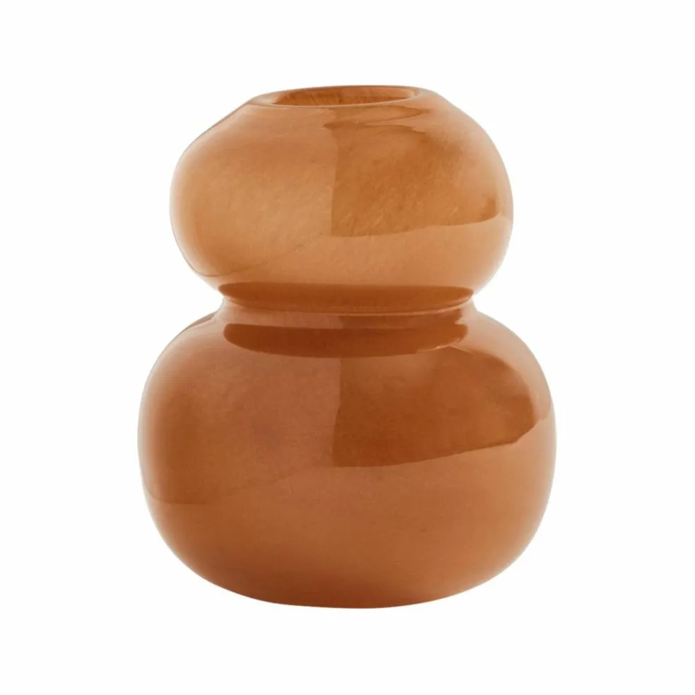 Lasi vase 12,5 cm, jade