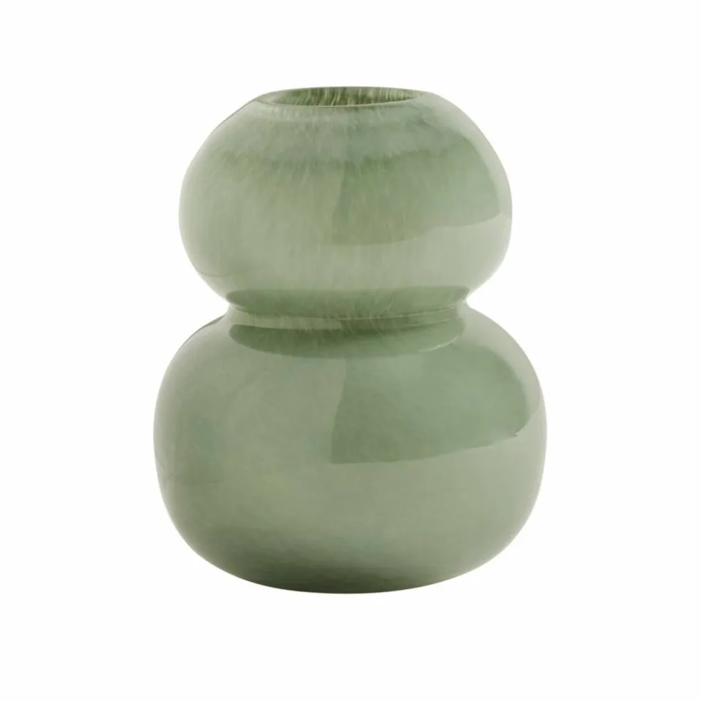 Lasi vase 12,5 cm, nutmeg