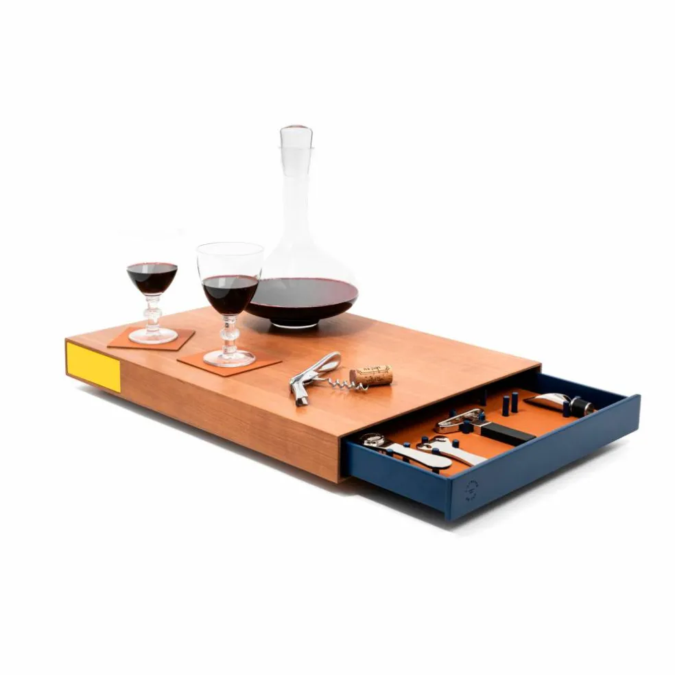 L’Atelier du Vin Le Plateau vinsett, kirsebærtre