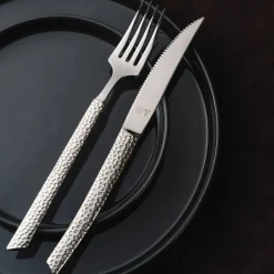LAVA Steakset 8 deler, antrasitt