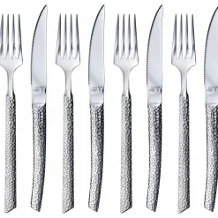 LAVA Steakset 8 deler, rustfritt