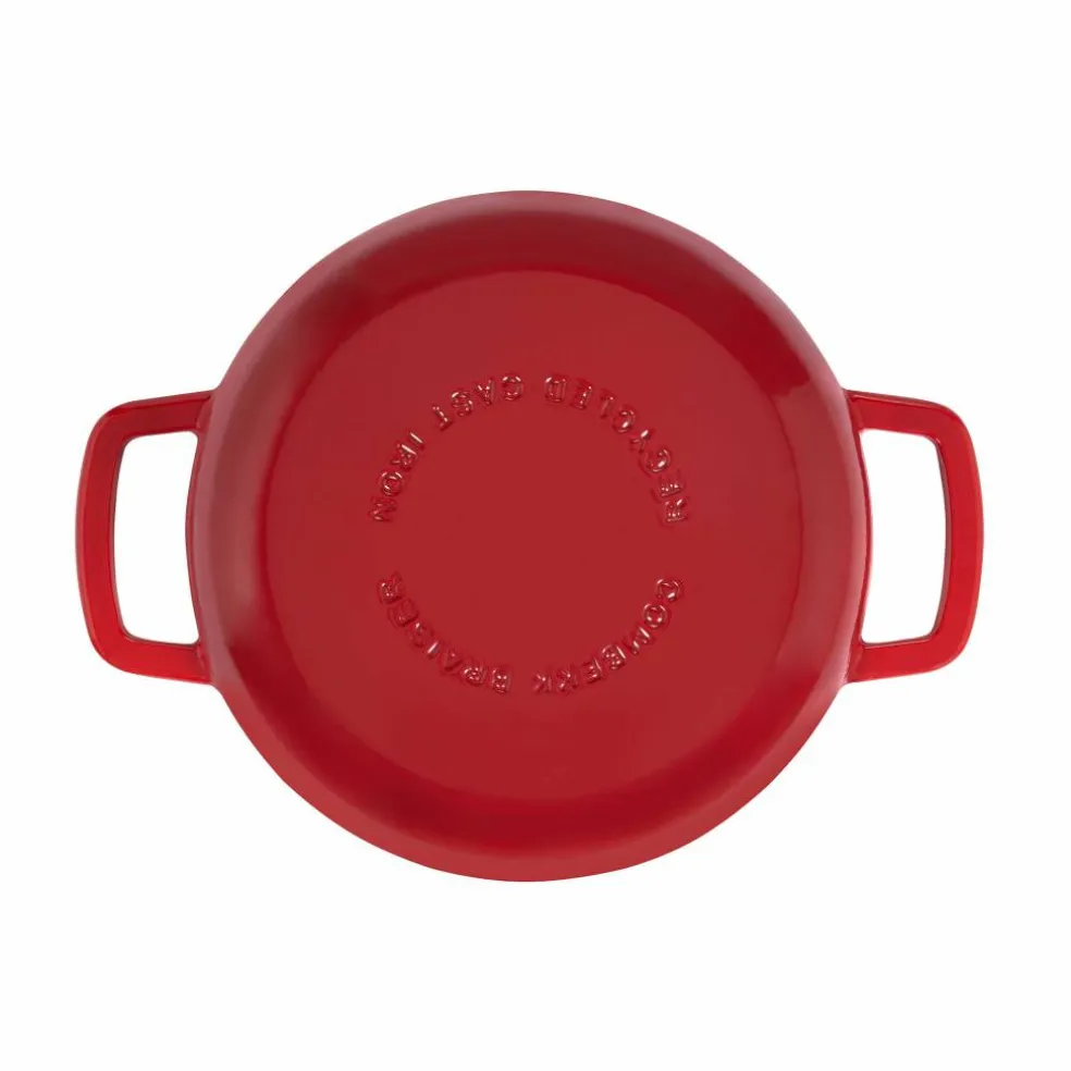 Lav gryte med lokk 28 cm / 5 liter, sand