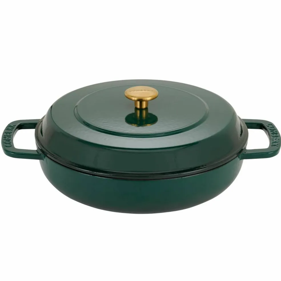 Lav gryte med lokk 28 cm / 5 liter, sand