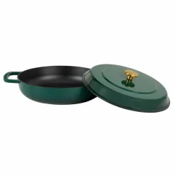 Lav gryte med lokk 28 cm / 5 liter, sand
