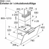 LC87KFN60 iQ300 veggmontert kjøkkenvifte
