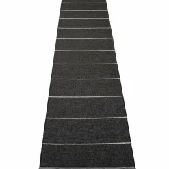 Lea teppe 300 x 70 cm, black/mint/vanilla