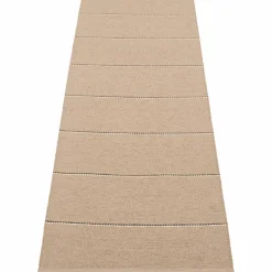 Lea teppe 225 x 70 cm, linen/pine/vanilla