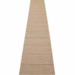 Lea teppe 375 x 70 cm, linen/pine/vanilla