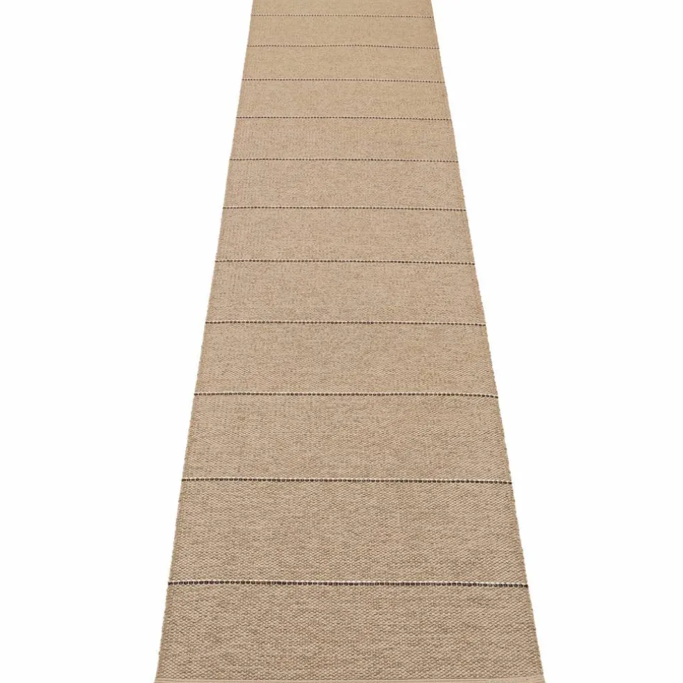 Lea teppe 300 x 70 cm, linen/pine/vanilla