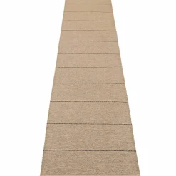 Lea teppe 300 x 70 cm, potato/brown/vanilla