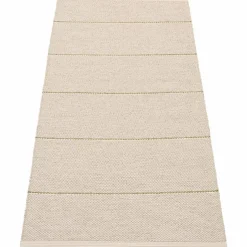 Lea teppe 150 x 70 cm, potato/brown/vanilla