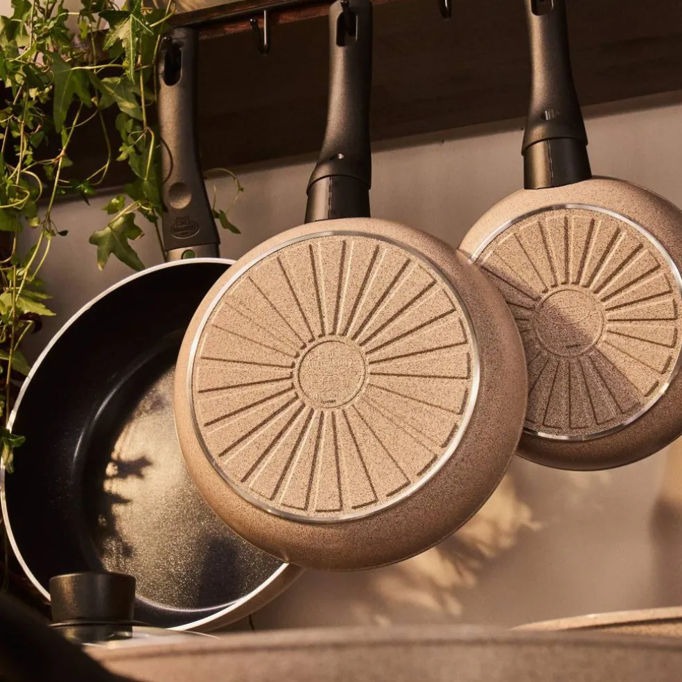 Ledro stekepanne 20 cm, beige