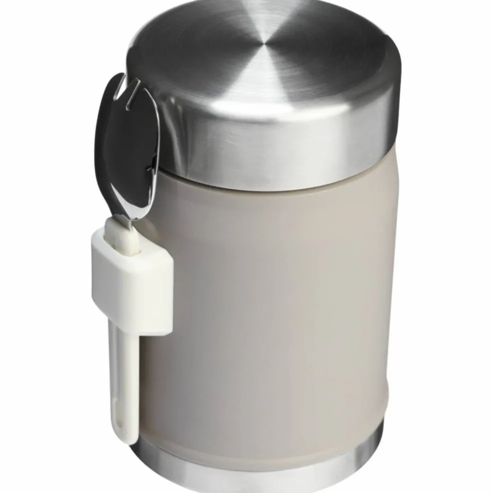 Legendary Classic mattermos + spork 0,4 liter, ash