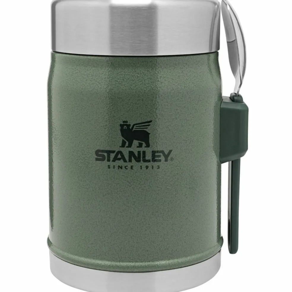 Legendary Classic mattermos + spork 0,4 liter, hammertone green