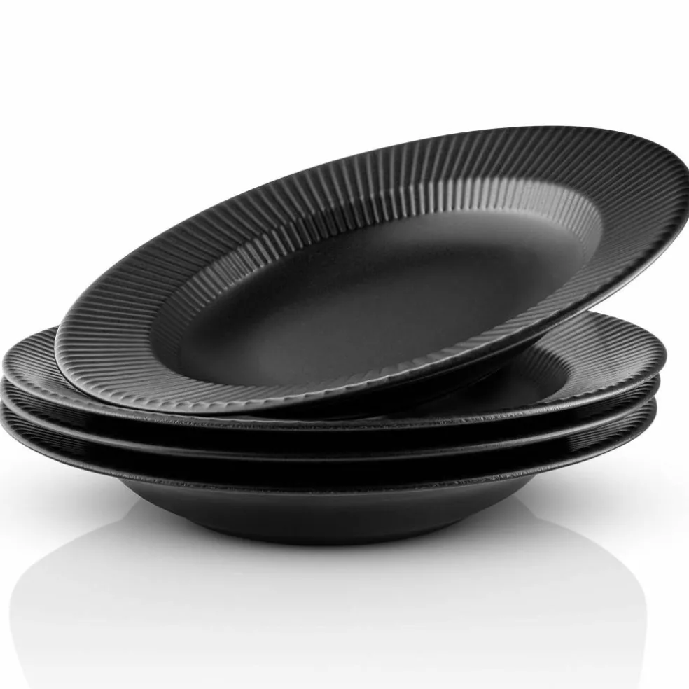 Legio Nova Black dyp tallerken 25 cm