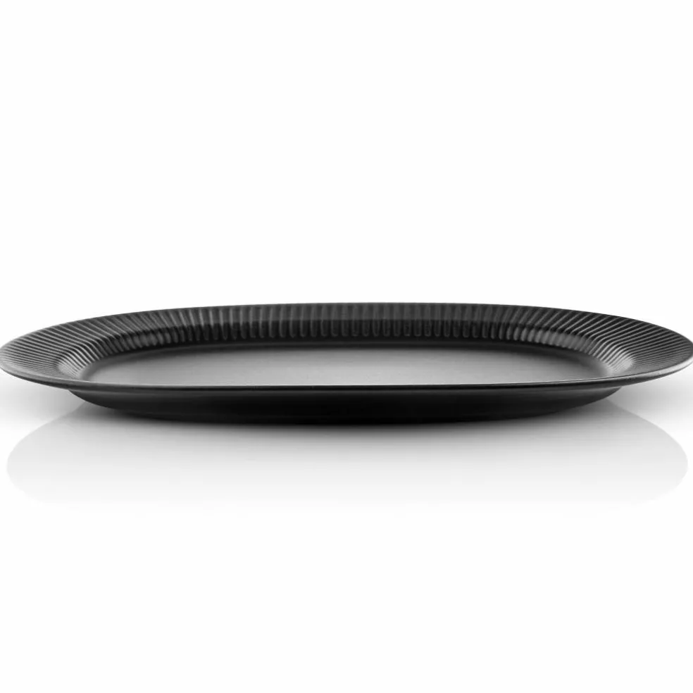 Legio Nova Svart serveringsfat 37x25 cm