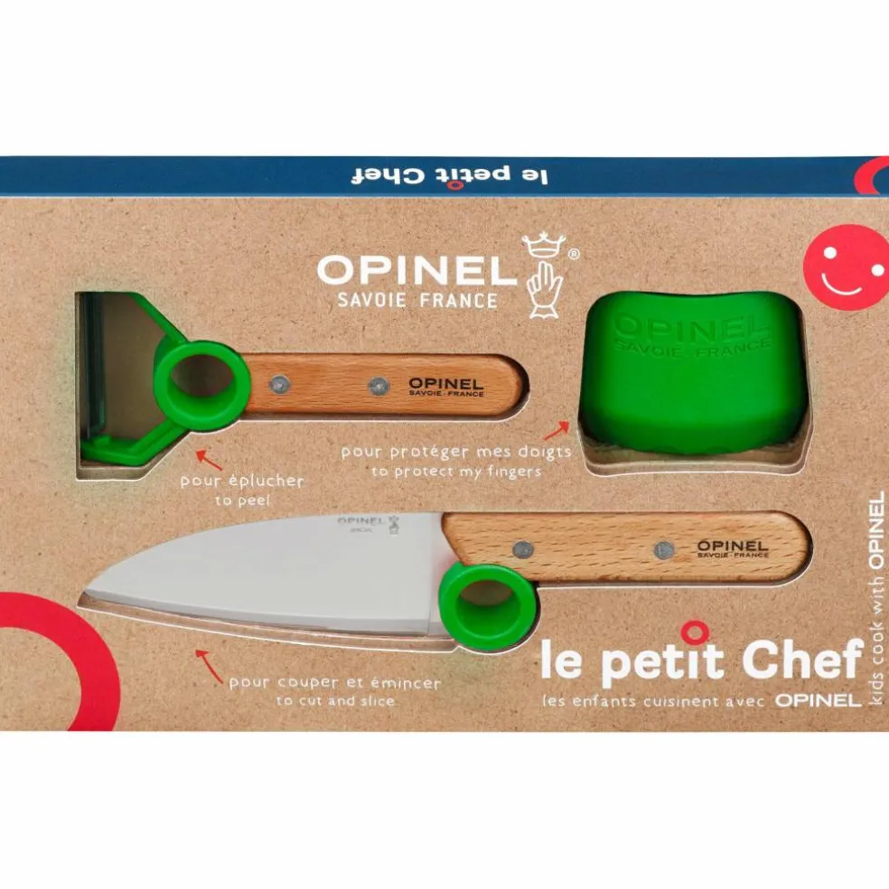 Le Petit Chef barnesett 3 deler, grønn
