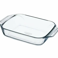 Let’s Share ildfast form 39 x 25 cm, glass