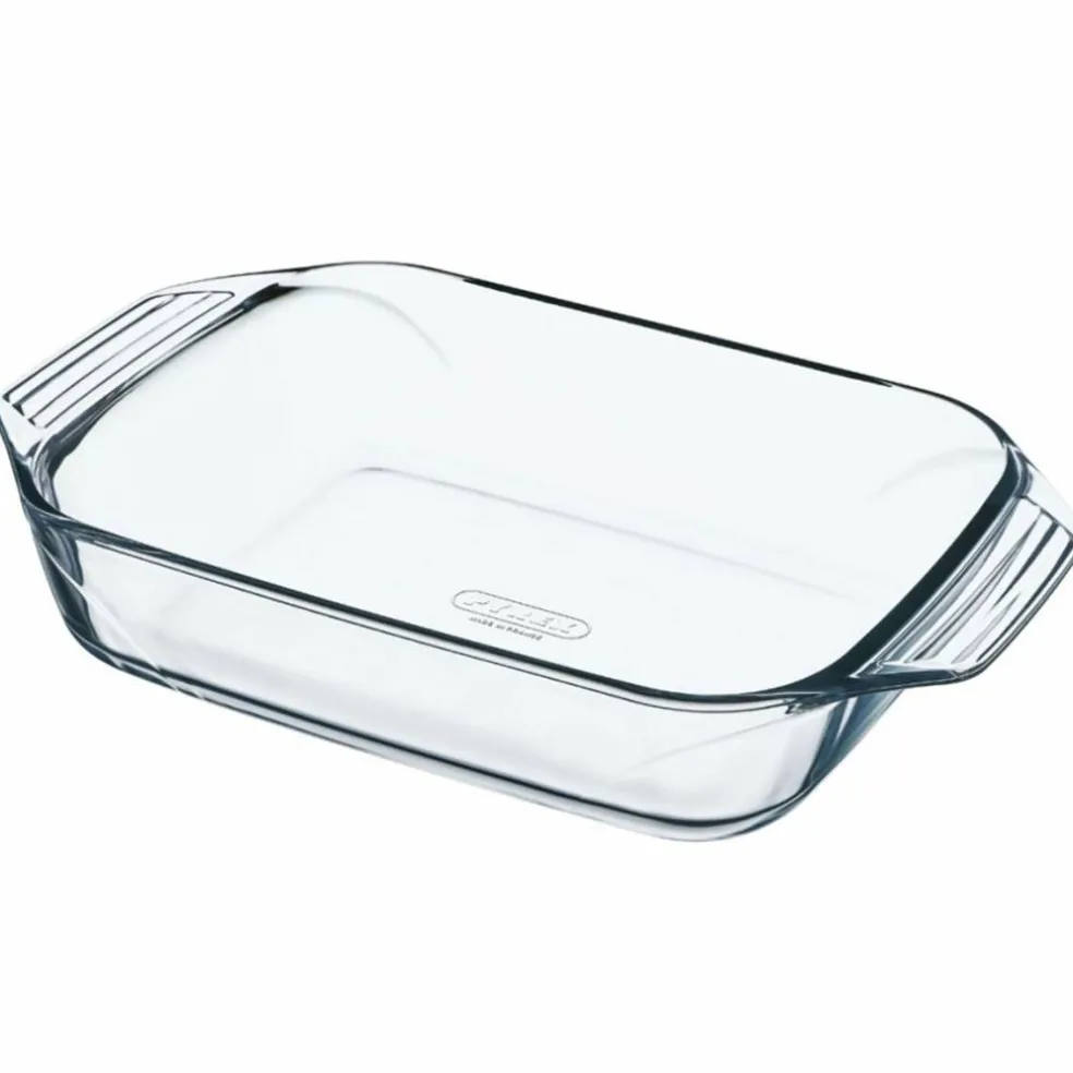 Let’s Share ildfast form 35 x 23 cm, glass