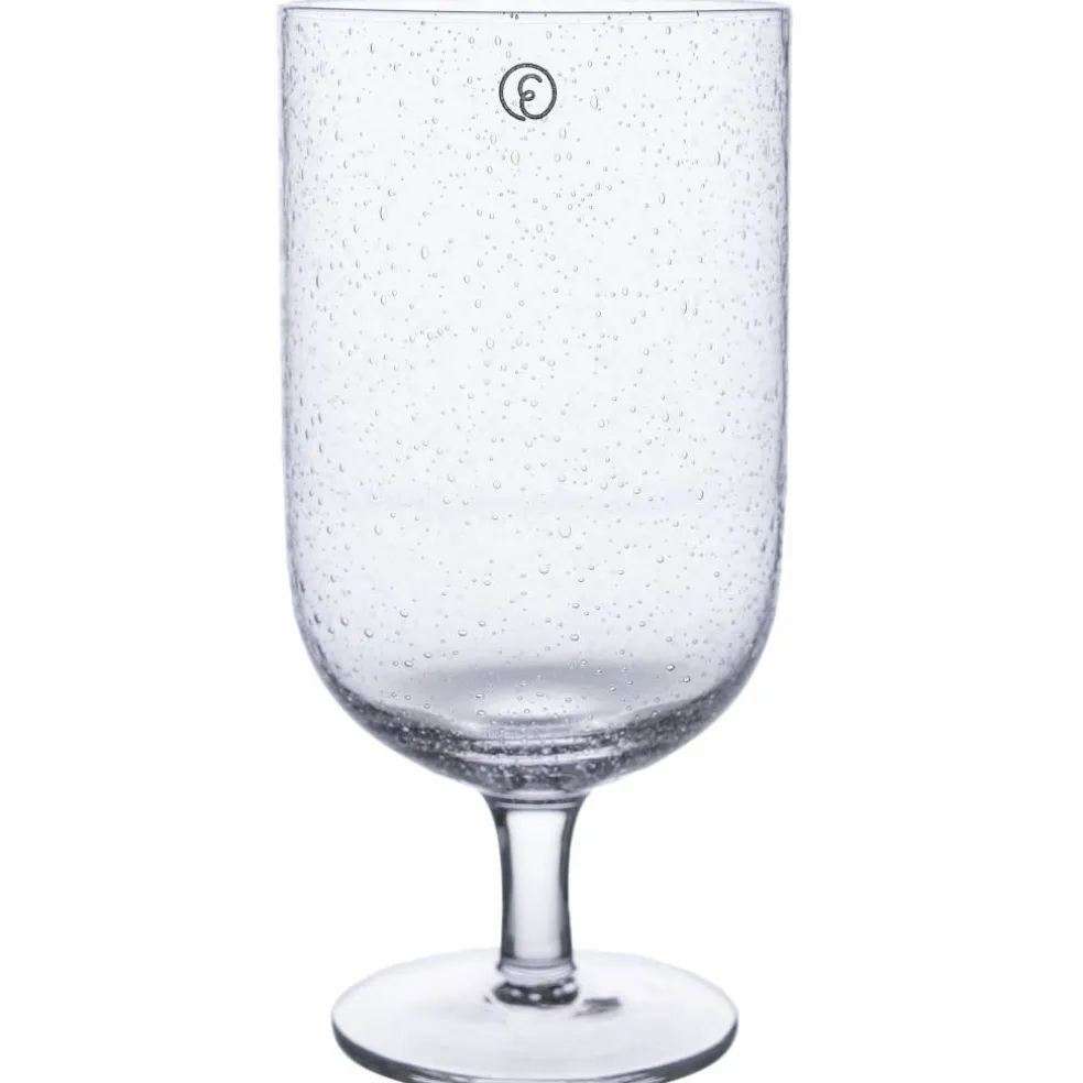 Ølglass på stett 45 cl, 2-pakning, boblete glass