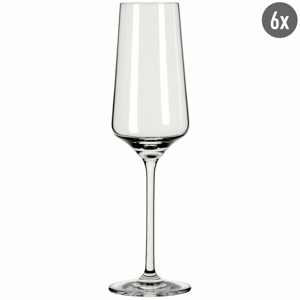 Lichtweiss champagneglass 23,3 cl, 6 stk.