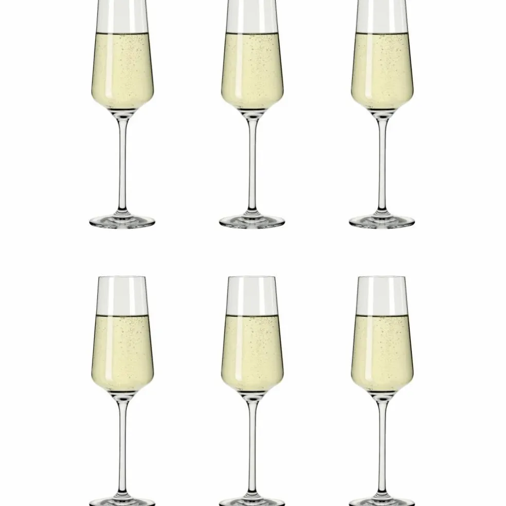 Lichtweiss champagneglass 23,3 cl, 6 stk.