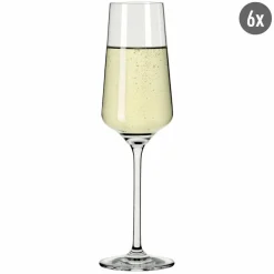 Lichtweiss champagneglass 23,3 cl, 6 stk.