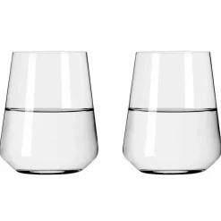 Lichtweiss vannglass, 2 stk