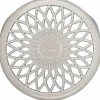 Lilie gryteunderlag 23 cm, white truffle