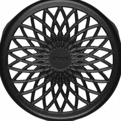 Lilie grytunderlag 23 cm, black
