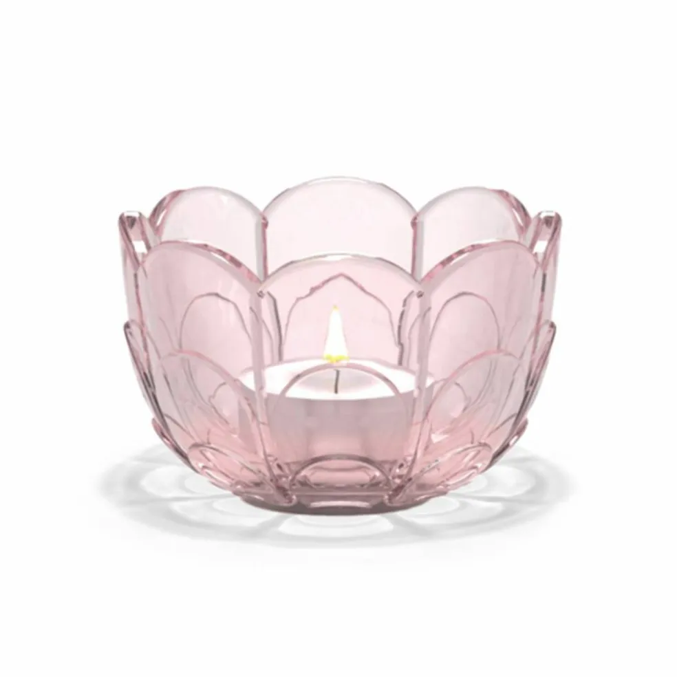 Lily telysholder 7 cm, clear