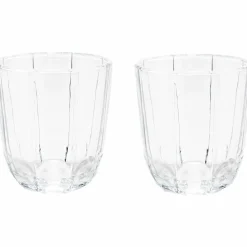 Lily vannglass 32 cl 2 stk, blue iris