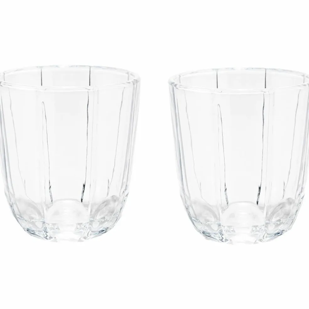 Lily vannglass 32 cl 2 stk, blue iris