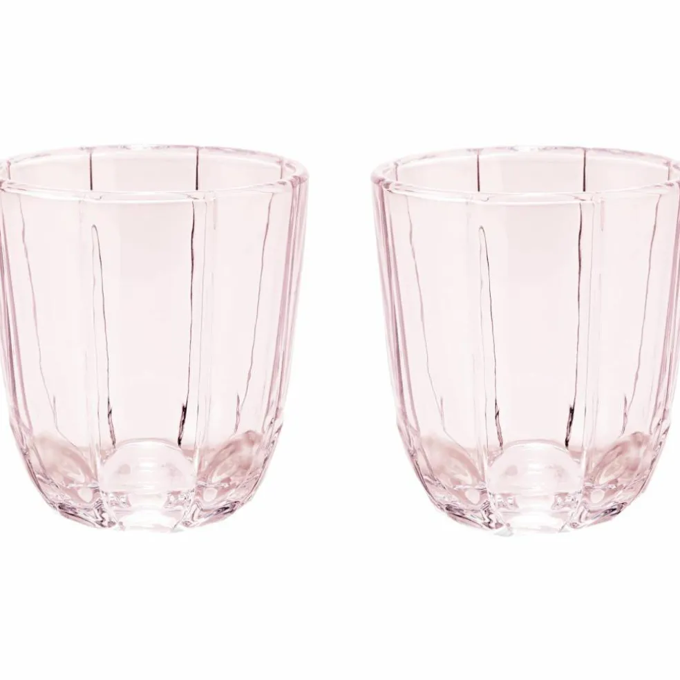 Lily vannglass 32 cl 2 stk, blue iris
