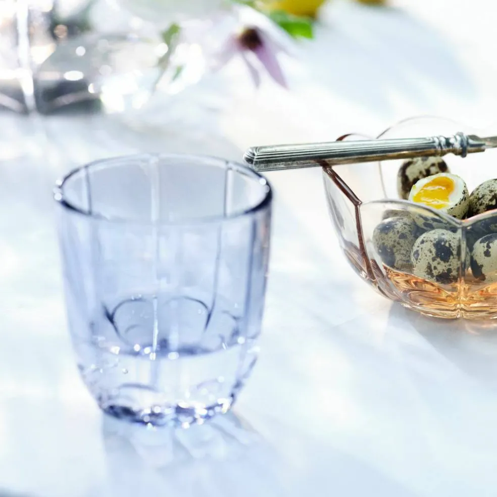 Lily vannglass 32 cl 2 stk, blue iris