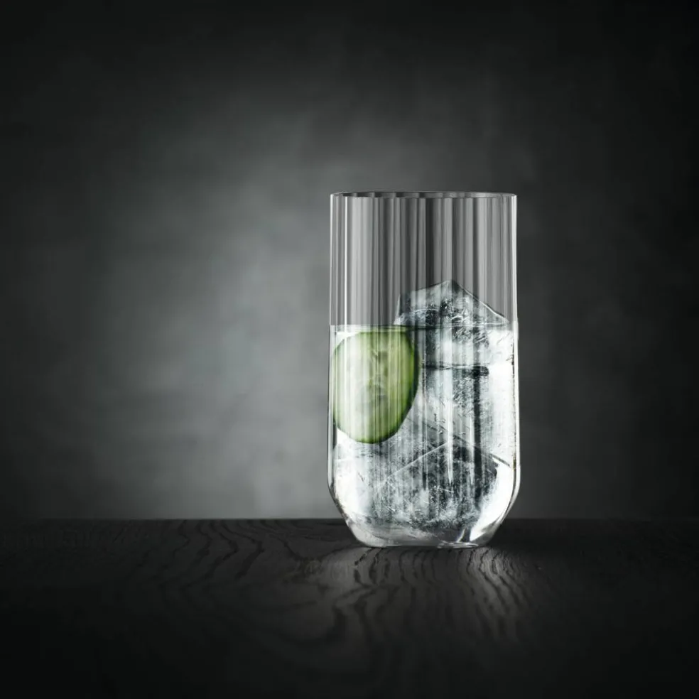 Linear longdrinkglass 4-pakning