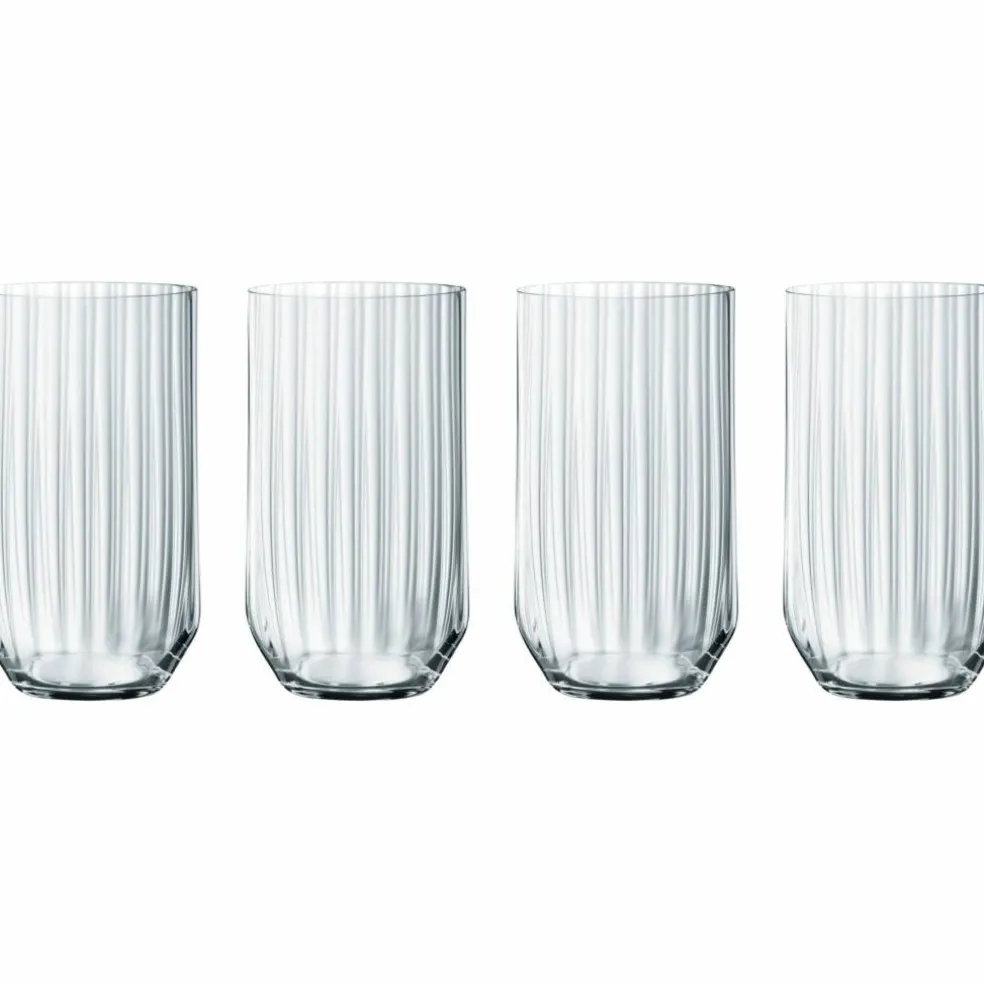 Linear longdrinkglass 4-pakning