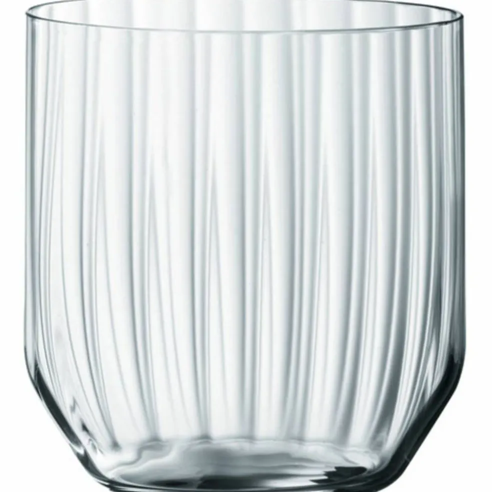 Linear Whisky Tumbler glass 4-pakning