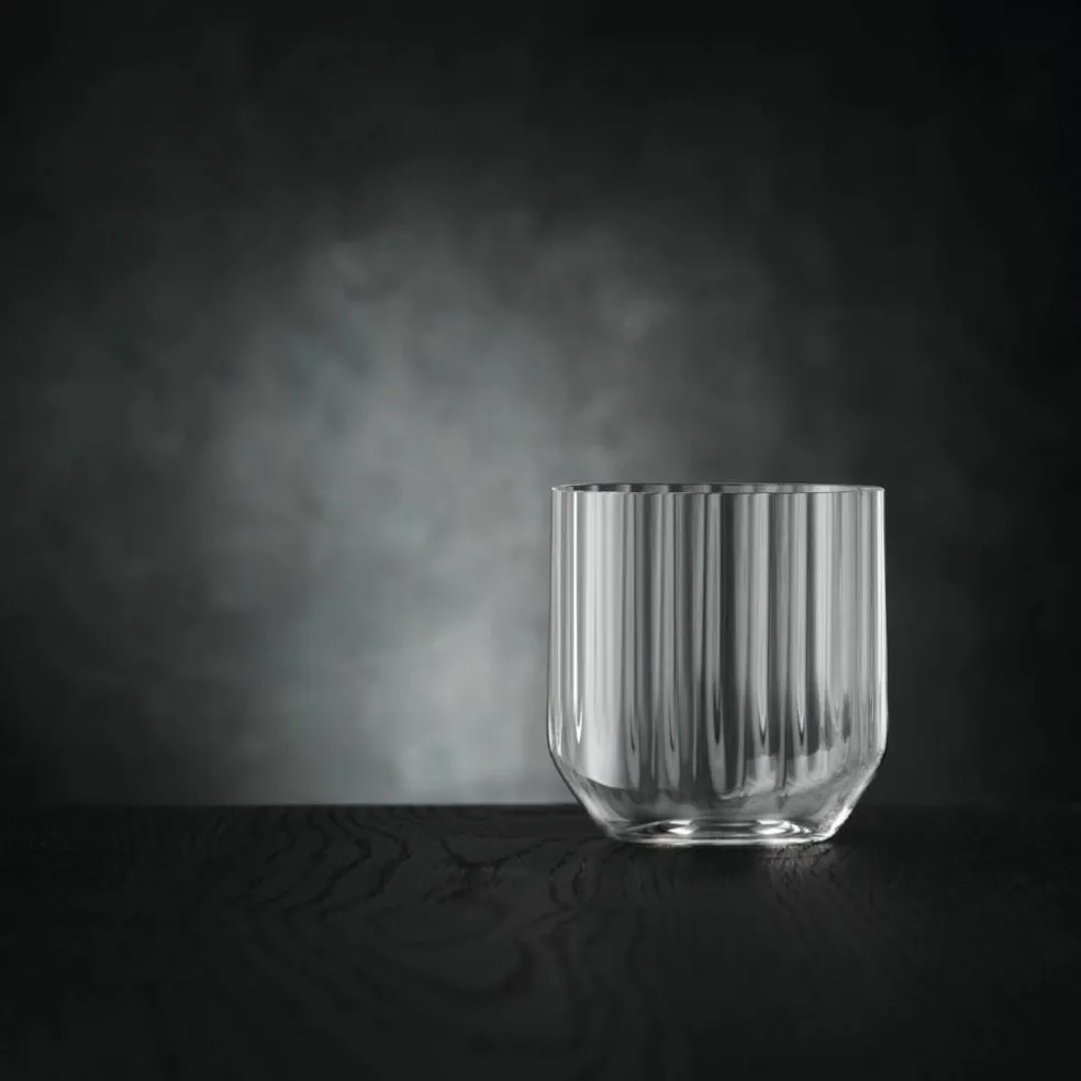 Linear Whisky Tumbler glass 4-pakning